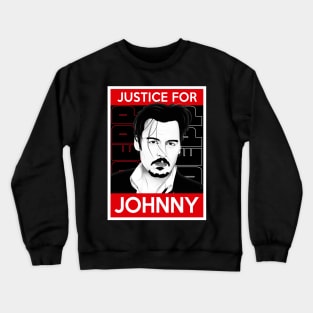 Justice for Johnny Depp Crewneck Sweatshirt
